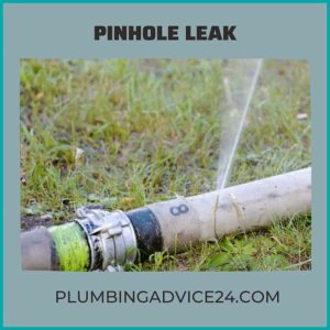 Pinhole Leak in PEX Pipe