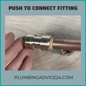 push to connect fitting