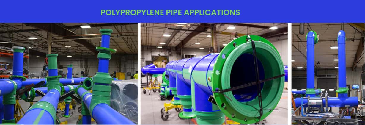 Polypropylene pipe Applications