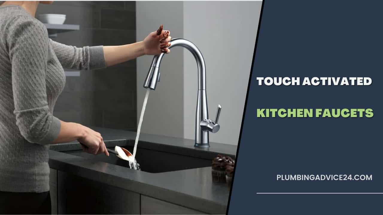 touch activated kitchen faucet