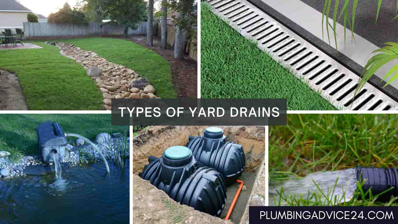 Types of Yard Drains