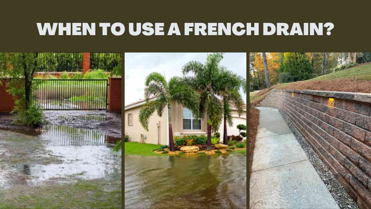 french drain uses