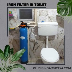 Iron Filter in Toilet