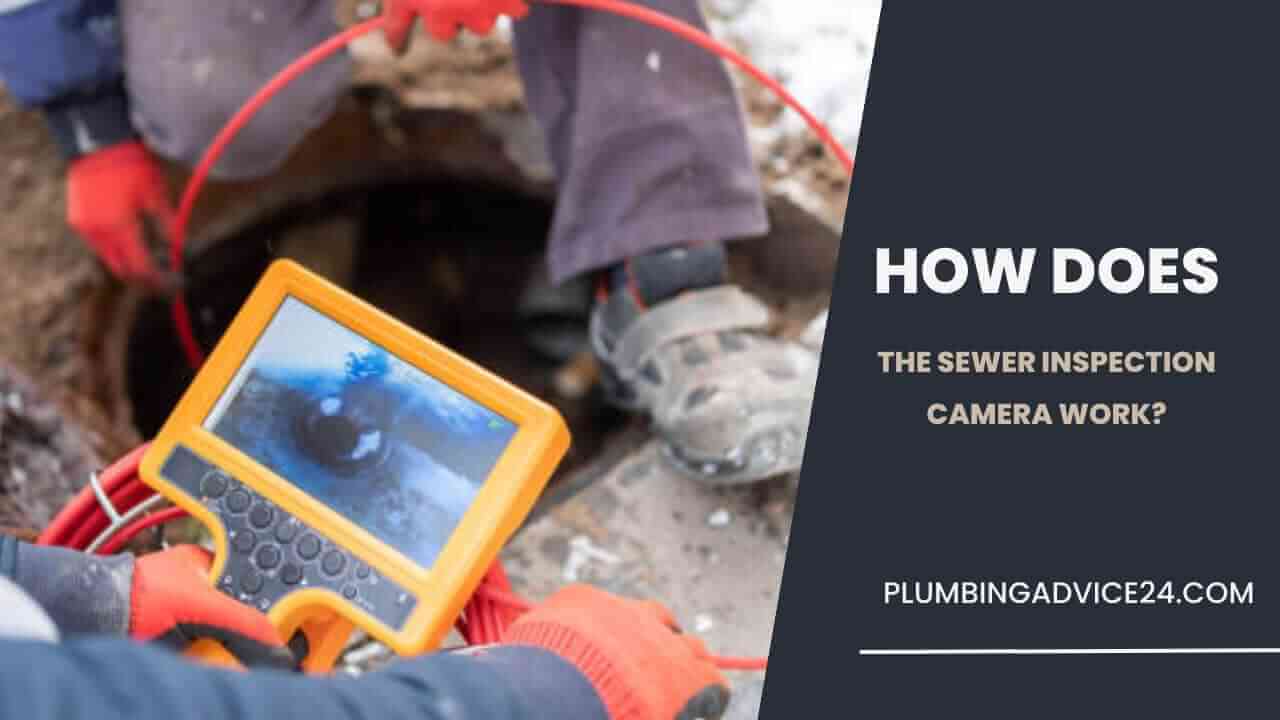 Sewer Camera Inspection Work 