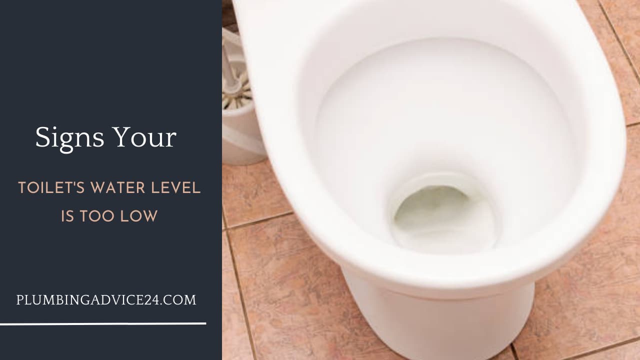 Toilet's Water Level Is Too Low