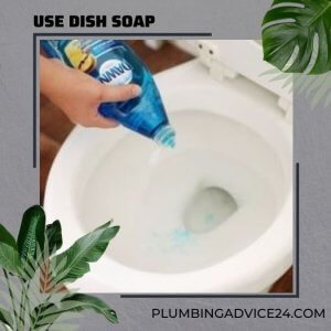 Use Dish Soap in toilet