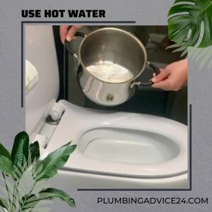 Use Hot Water in toilet