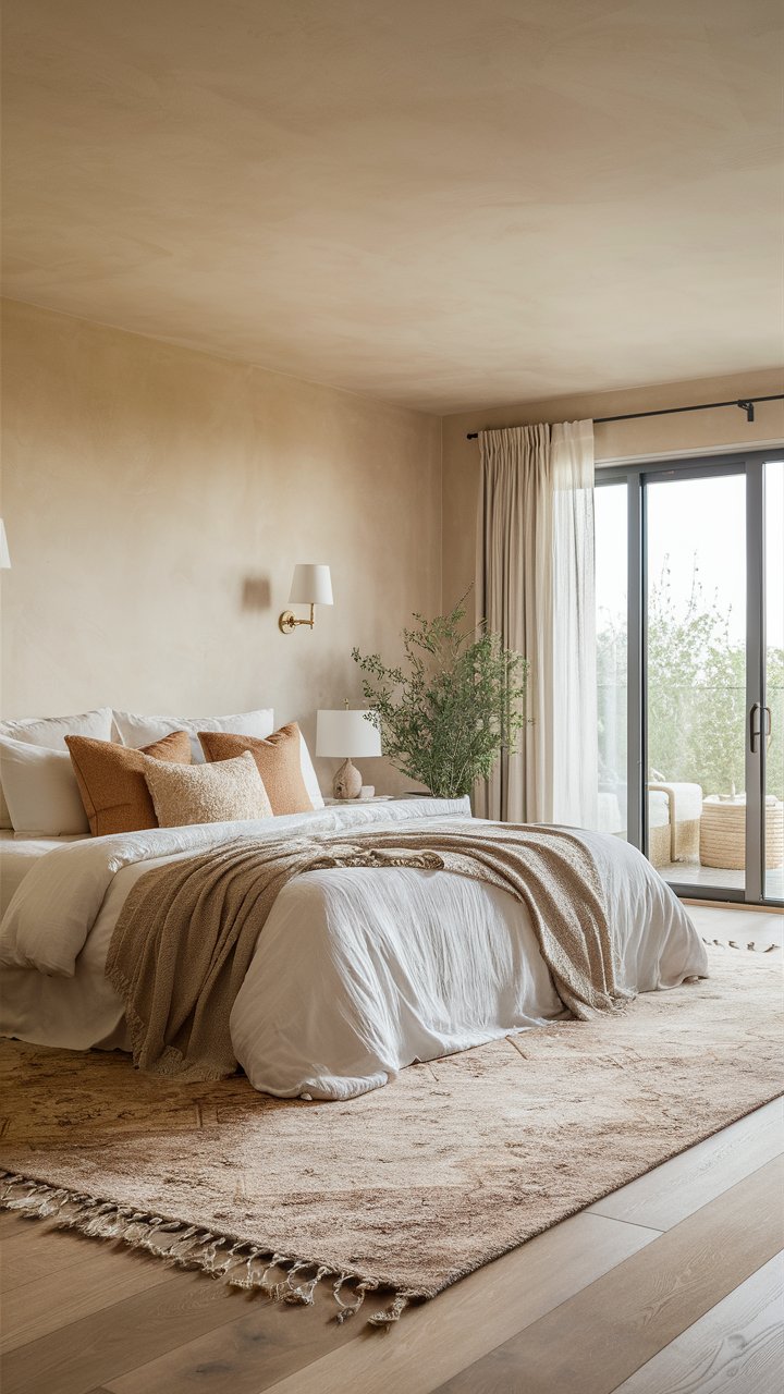 Master Bedroom Ideas for Couples with Neutral and Earth Tones