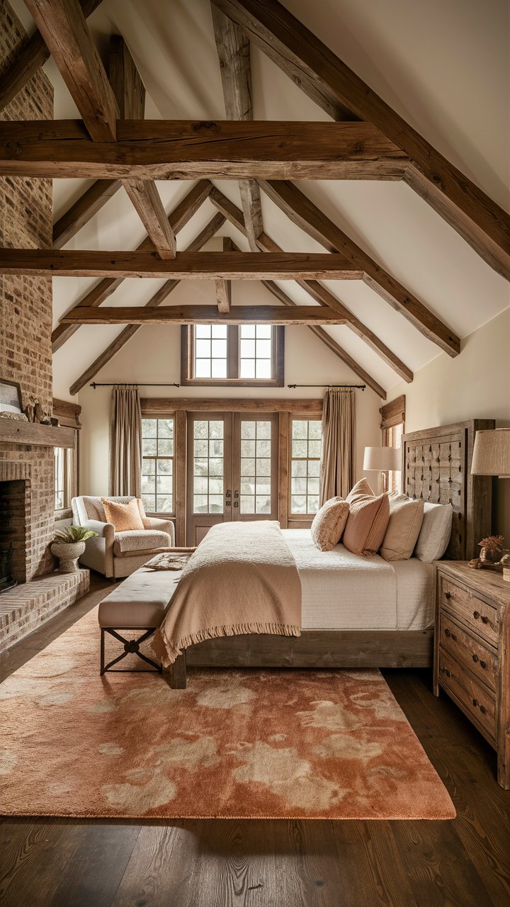Master Bedroom Ideas for Couples with Rustic charm