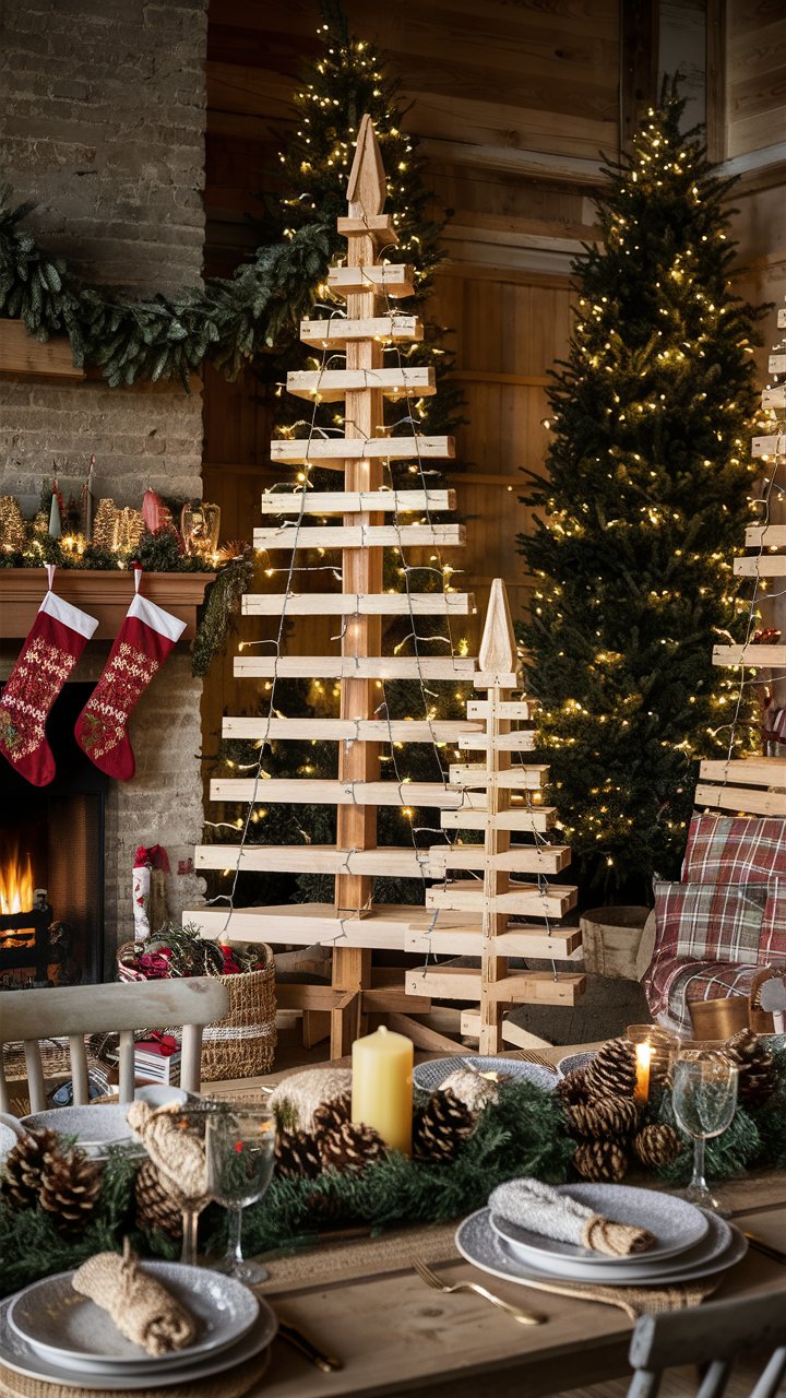 Wooden Christmas Trees (5)