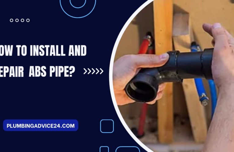 How to Install ABS Pipe and Fitting | How to Repair ABS Pipe | ABS Pipe Schedule 40 and Schedule 80