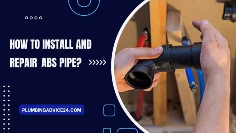 How to Install ABS Pipe and Fitting | How to Repair ABS Pipe | ABS Pipe Schedule 40 and Schedule 80
