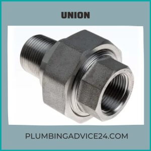 UNION pipe fitting