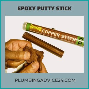 Repair brass Pipes with Epoxy