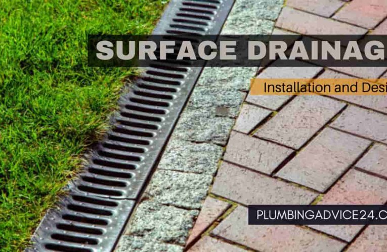 Surface Drainage Installation And Design