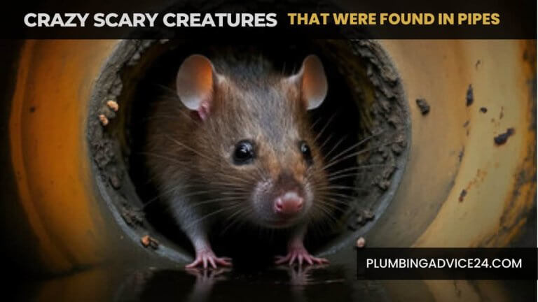 Crazy Scary Creatures That Were Found in Pipes