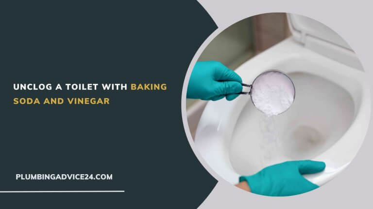 Unclog a Toilet with Baking Soda and Vinegar