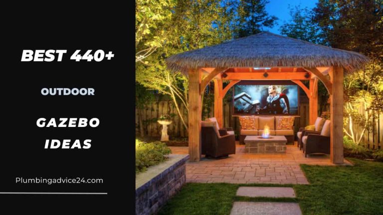 440+ Outdoor Gazebo Ideas for Your Backyard or Garden