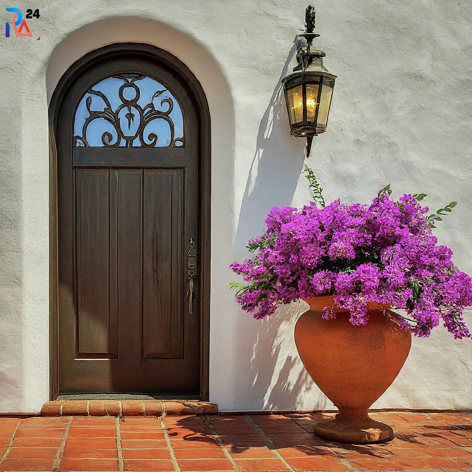 front door flower pot ideas141