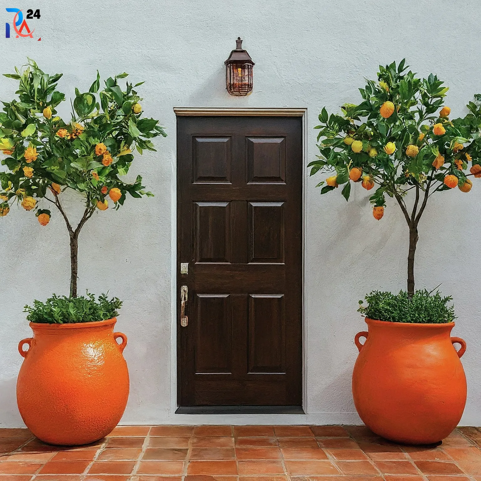 front door flower pot ideas221