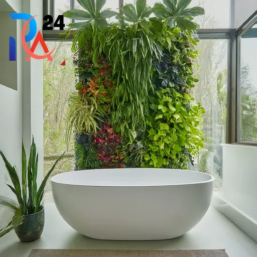 organic modern bathroom ideas49