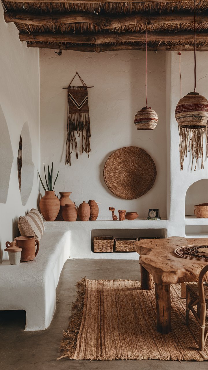 Modern Mexican Home Decor with Handcrafted Elements