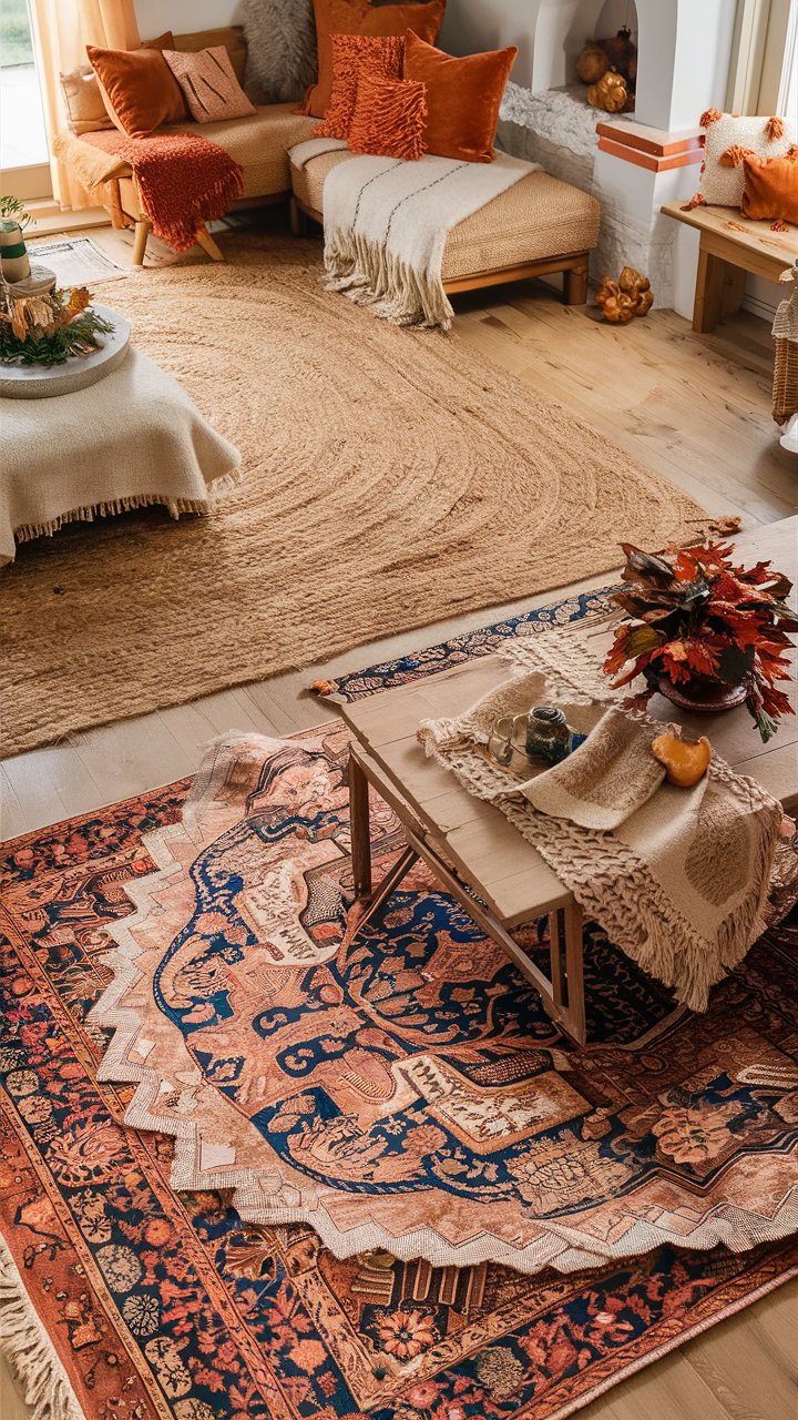 Layered Rugs 