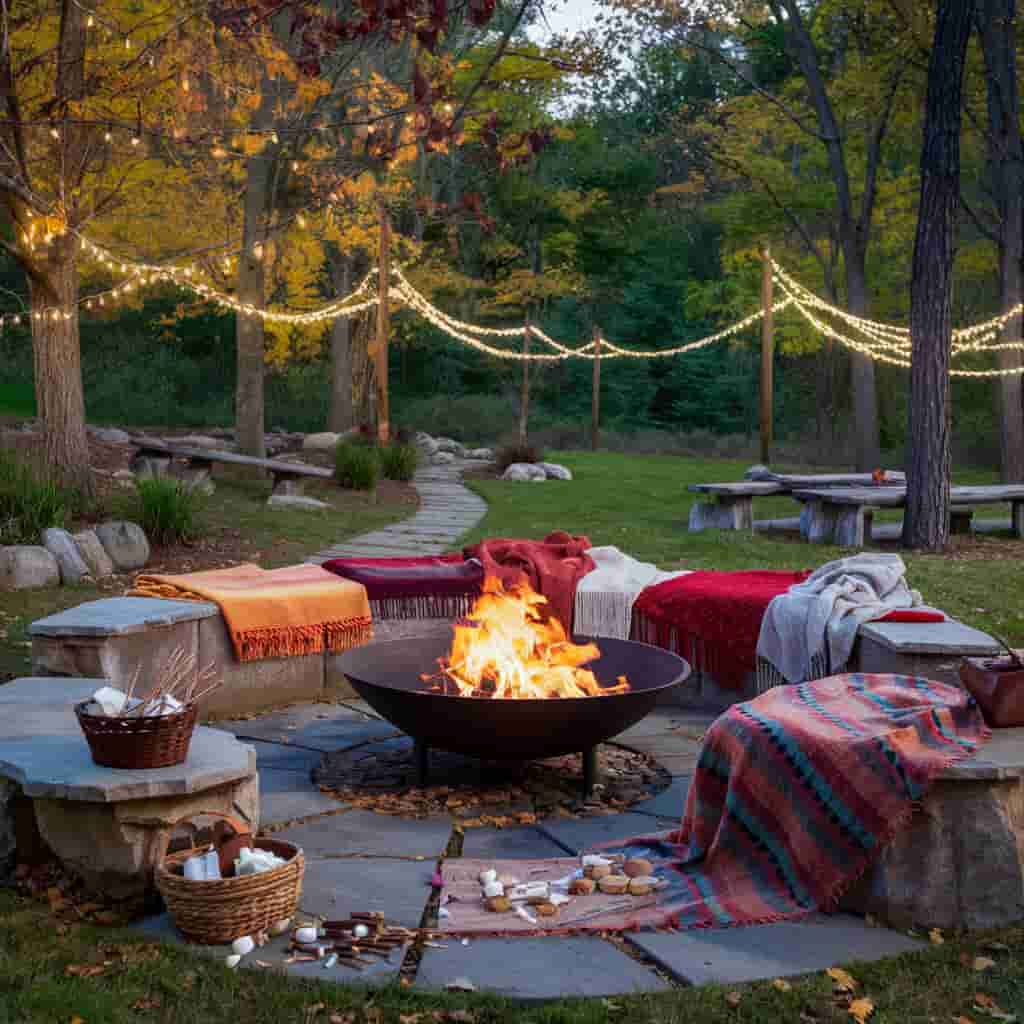 Fire Pit Setup