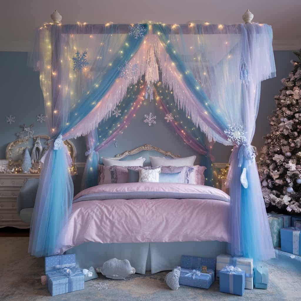 Christmas Bed Canopy